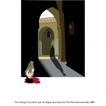 Skapandet av en islamisk Jack the Ripper, för The New Internationalist.
